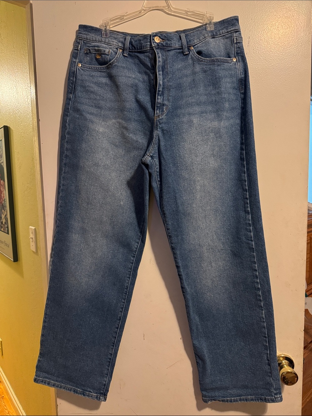 Gloria Vanderbilt Women's Relaxed Blue Denim Jeans